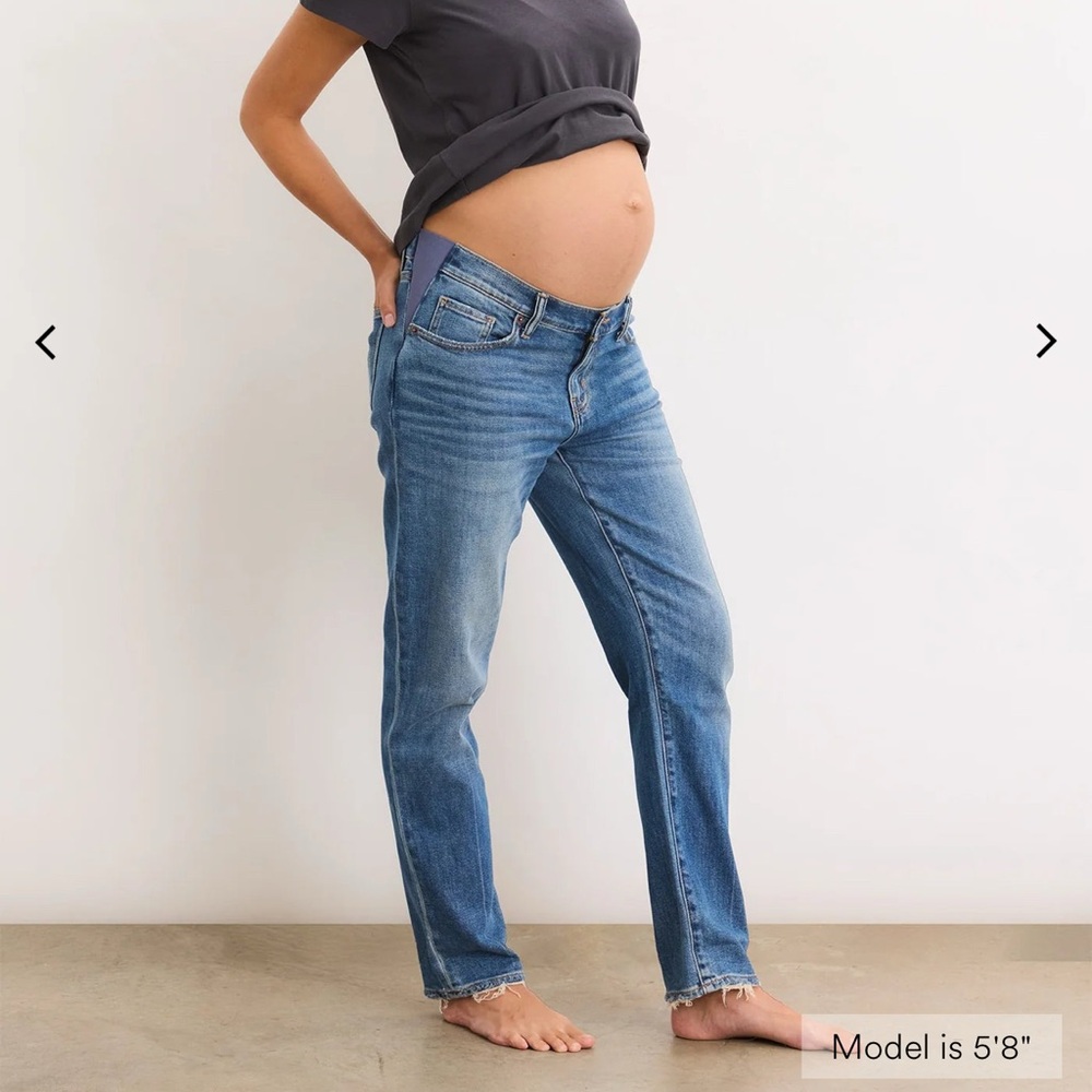 Hatch The Boyfriend Maternity Jean Straight Leg